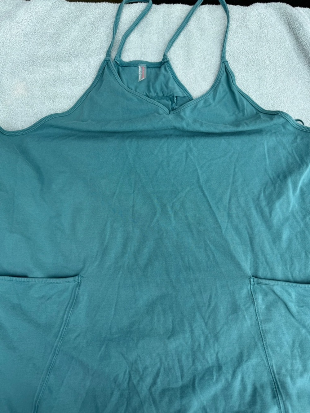 Free people Teal Ladies hot shot onesie size large